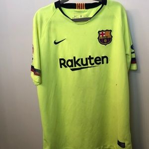 Nike Barcelona FC Away Soccer Jersey Big Kids XL